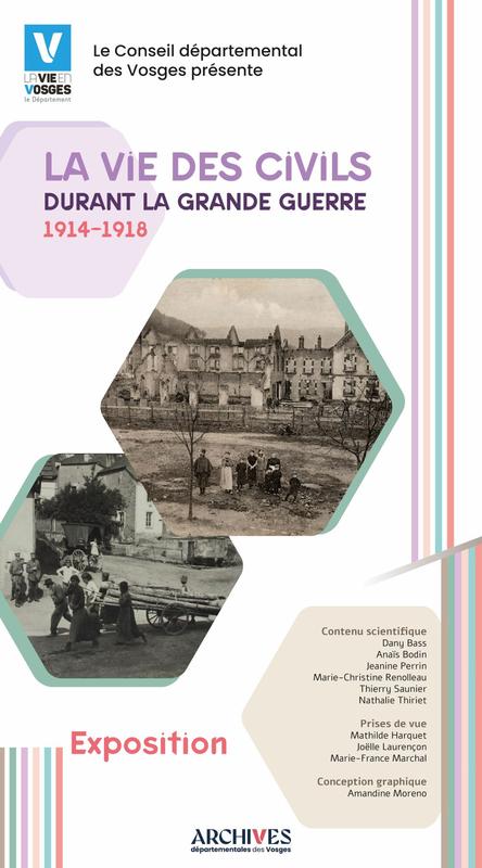 Expositon sur la vie des civils vosgiens pendant la Grande guerre
