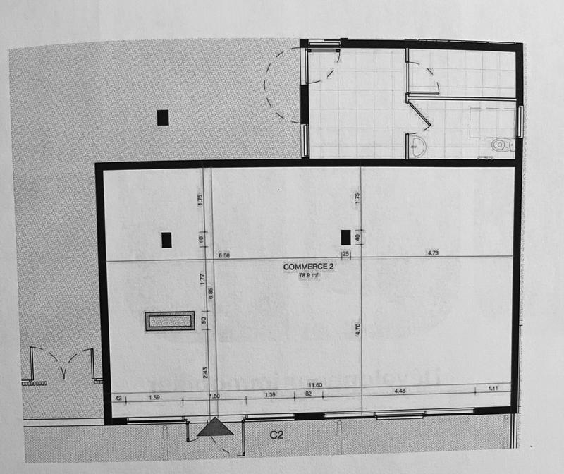 Local commercial - 79 m²