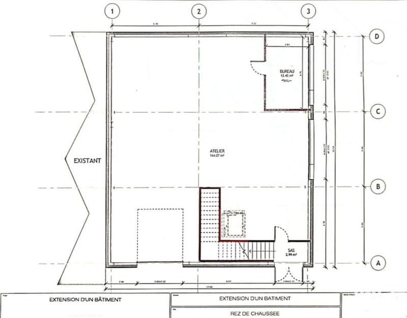 Local commercial - 1 110 m²