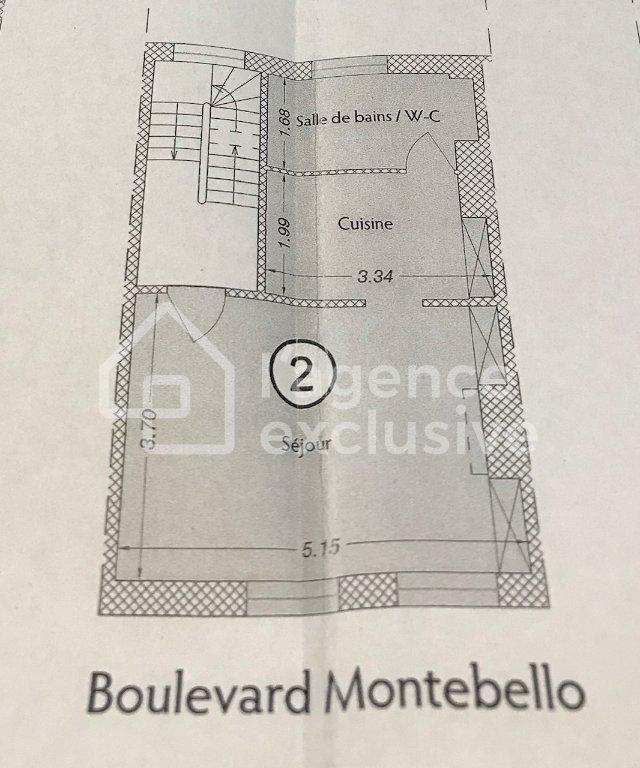 Appartement - 30 m² - 1 pièce