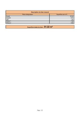 Local commercial - 51 m²