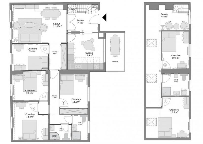 Appartement - 142 m²