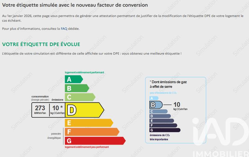 Appartement - 26 m² - 1 pièce