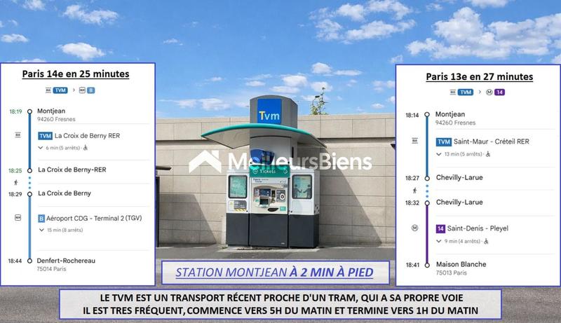 Appartement - 64 m² - 3 pièces