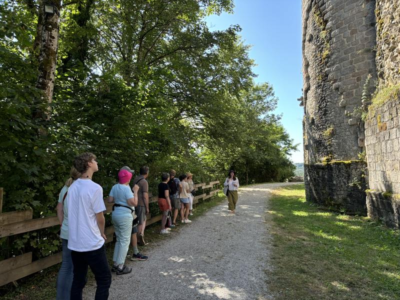 Des troubadours au Château de Ventadour