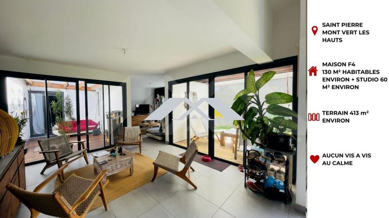 Villa - 1 300 m² - 4 pièces