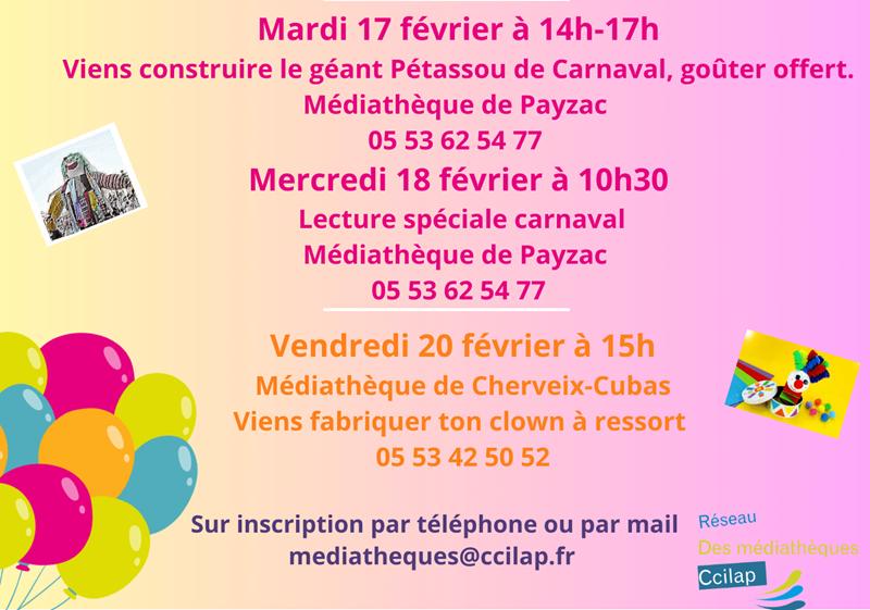 Lecture spécial Carnaval