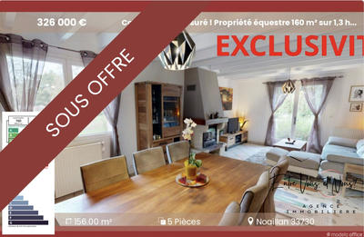 Maison - 156 m² - 5 pièces