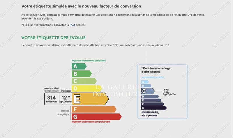 Appartement - 29 m² - 2 pièces