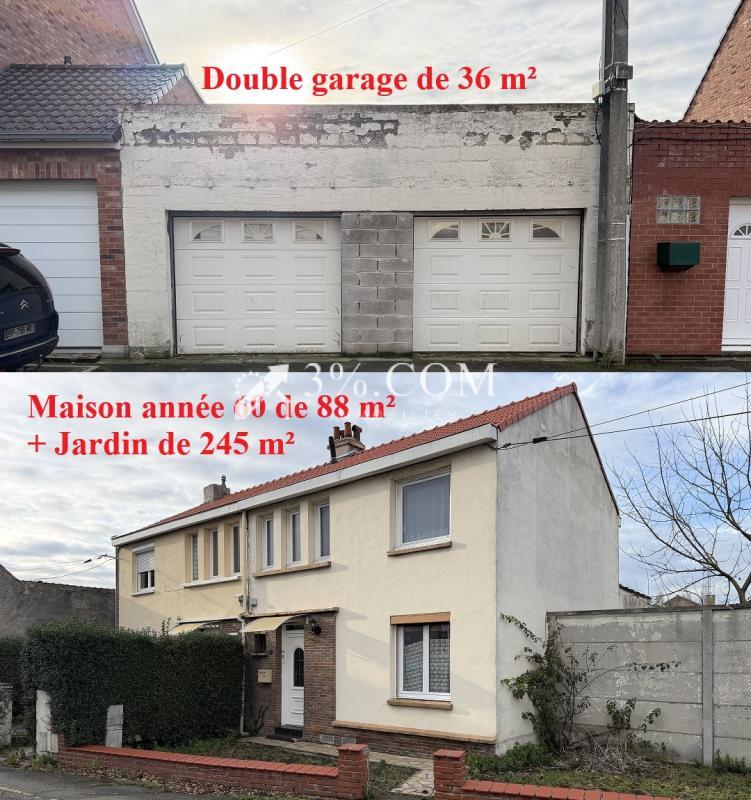 Maison - 88 m² - 5 pièces