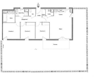 Appartement - 78 m² - 4 pièces