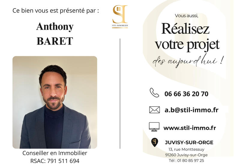 Appartement - 30 m² - 1 pièce