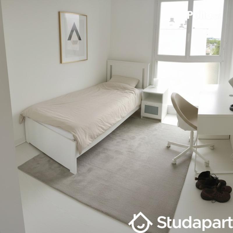 Chambre - 9 m² - 1 pièce