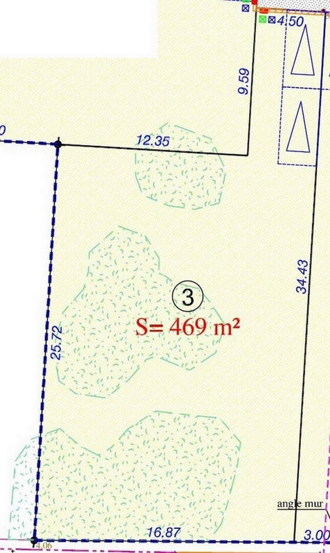 Terrain - 469 m²
