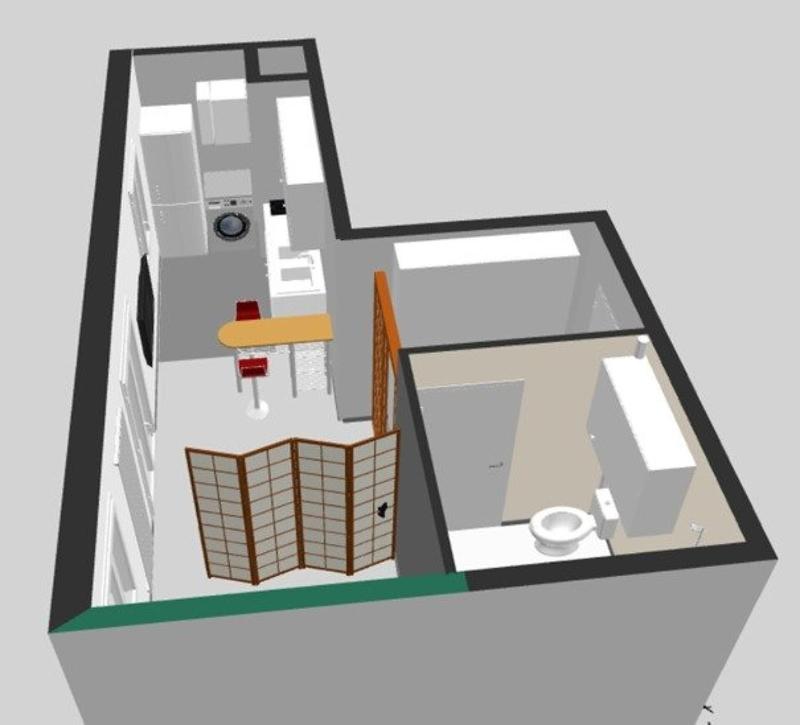 Appartement - 29 m² - 1 pièce