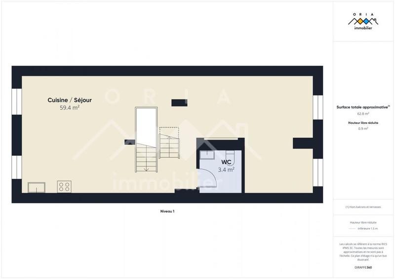 Maison - 133 m² - 5 pièces