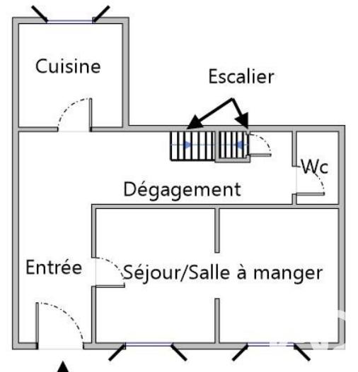 Maison - 130 m² - 6 pièces