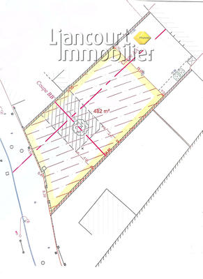 Terrain - 482 m²