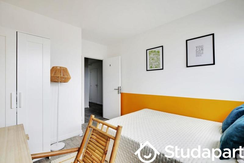 Chambre - 10 m² - 1 pièce