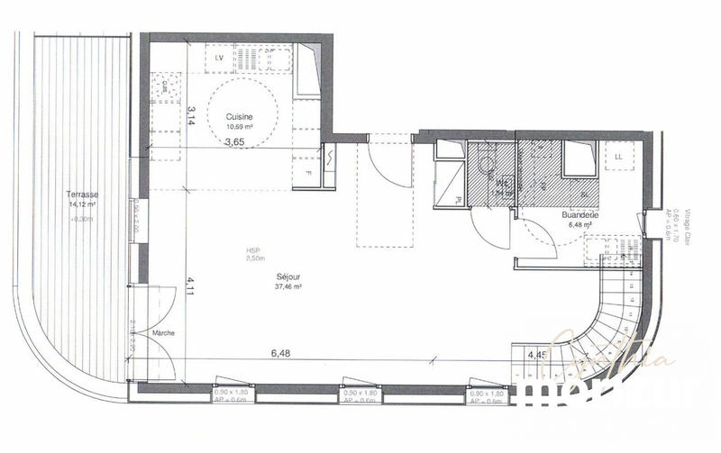 Appartement - 114 m² - 5 pièces
