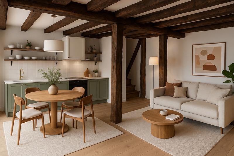 Maison de village - 89 m² - 6 pièces