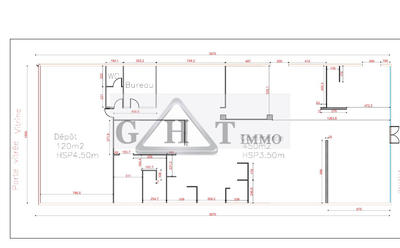 Local commercial - 570 m²