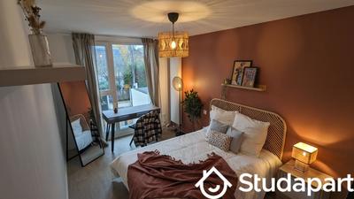 Chambre - 18 m² - 1 pièce