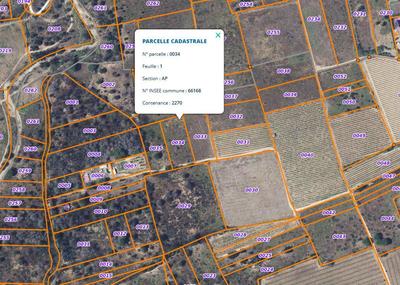 Terrain agricole - 2 270 m²