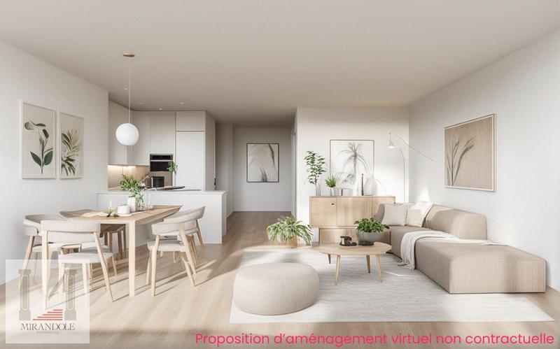 Appartement - 46 m² - 2 pièces