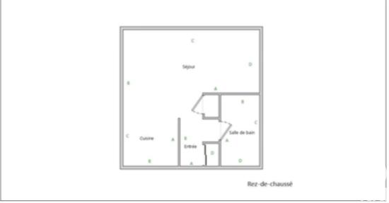 Appartement - 27 m² - 1 pièce