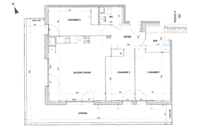 Appartement - 78 m² - 4 pièces