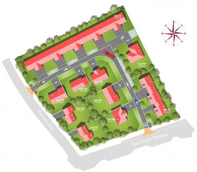 Terrain constructible - 513 m²