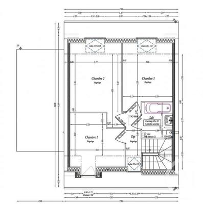 Maison - 83 m² - 4 pièces