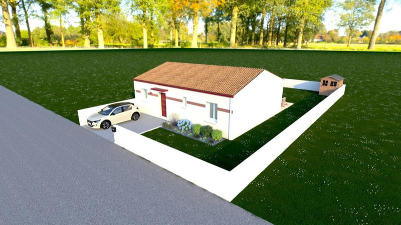 Maison - 70 m² - 4 pièces