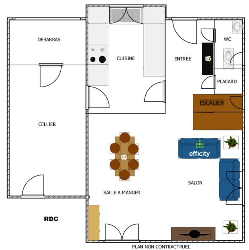 Maison - 95 m² - 4 pièces