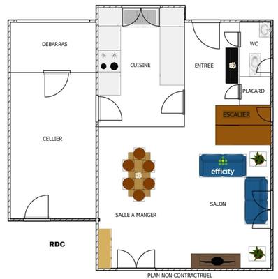 Maison - 95 m² - 4 pièces