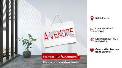Fonds de commerce - Bureau - 140 m²