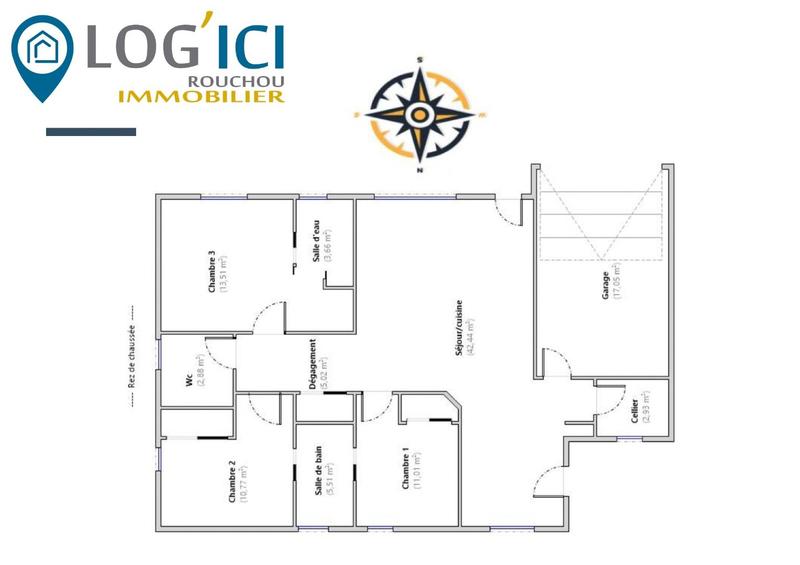 Maison - 98 m² - 4 pièces