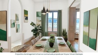 Appartement bourgeois - 141 m² - 5 pièces