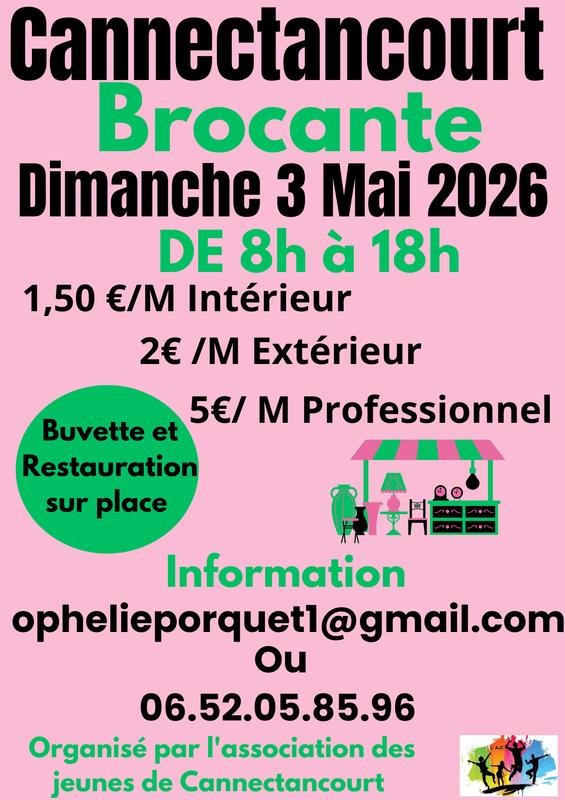 Brocante 3 Mai 2026 Cannectancourt