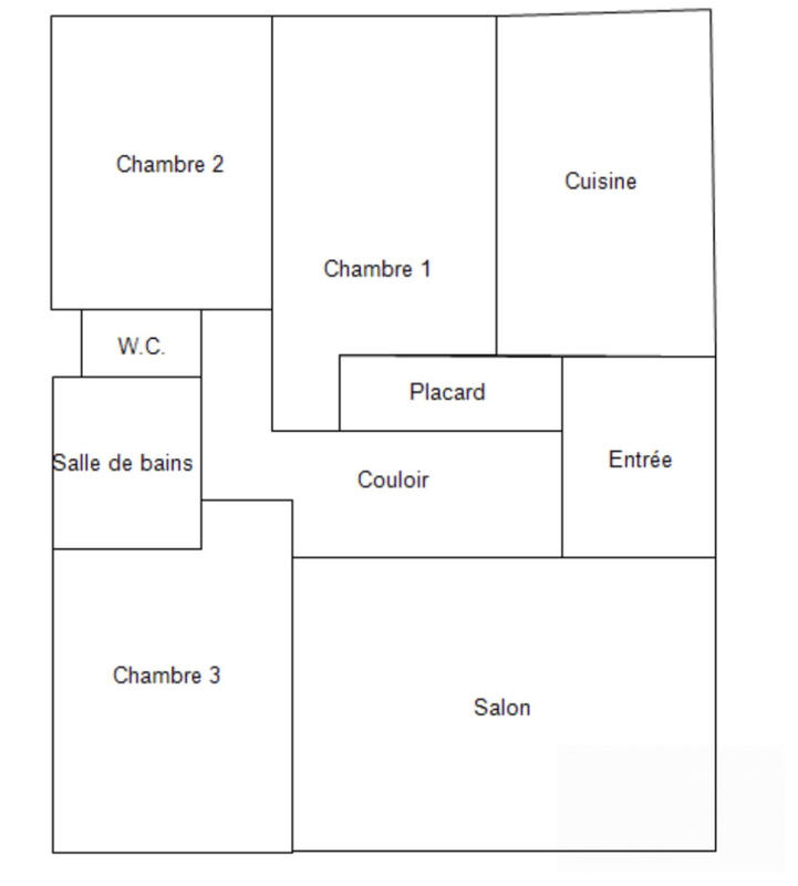 Appartement - 75 m² - 4 pièces