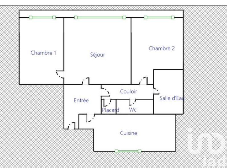 Appartement - 54 m² - 3 pièces