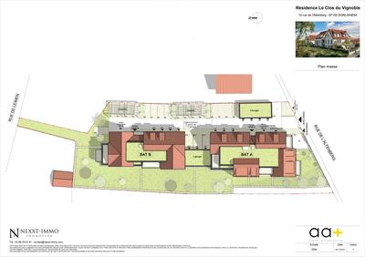 Appartement - 70 m² - 3 pièces