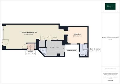 Local commercial - 63 m² - 3 pièces