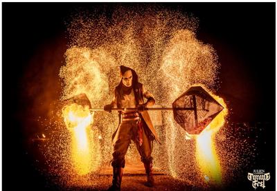 Les étincelles du Festival de la Sainte Barbe - Pont-à-Vendin célèbre la Sainte Barbe