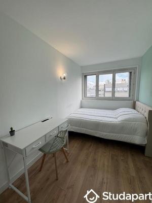 Chambre - 9 m² - 1 pièce