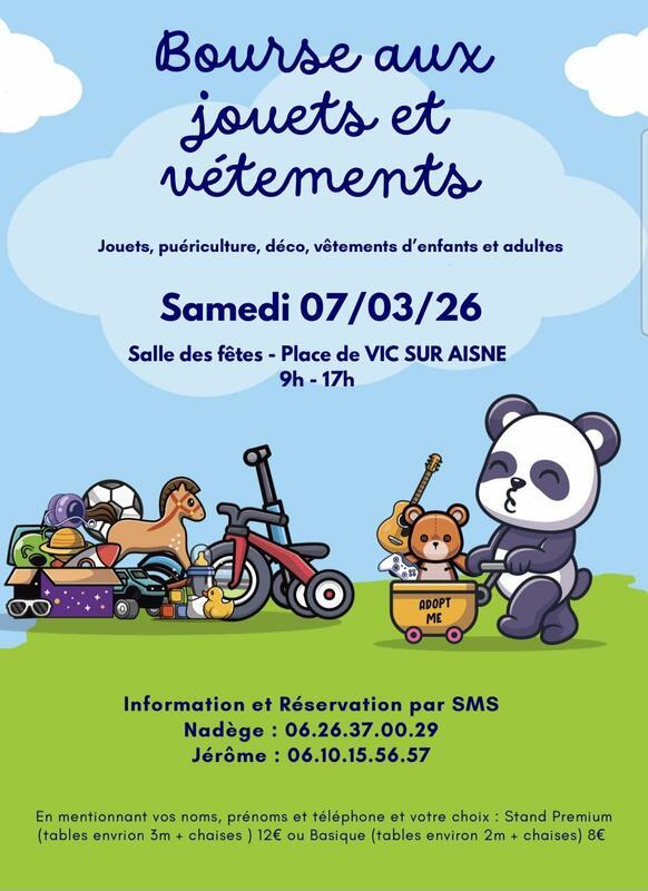 Bourse aux jouets et vêtements
