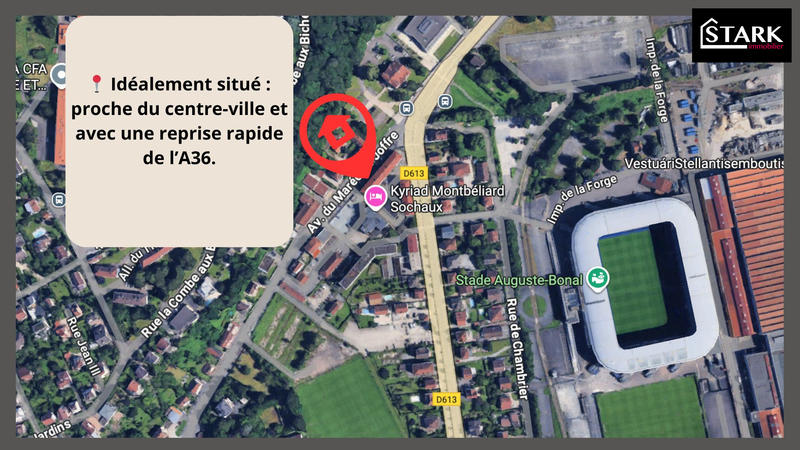 Appartement - 60 m² - 3 pièces