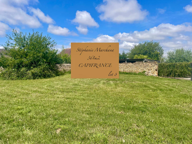 Terrain constructible - 361 m²