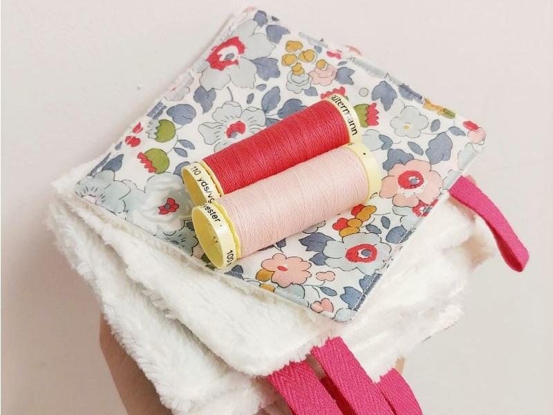 Je crée mes lingettes lavables avec Anne à la Recyclerie